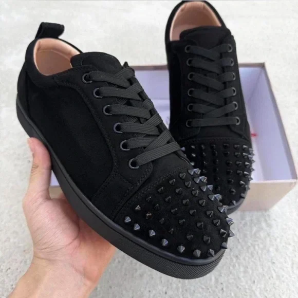 【Christian Louboutin】装飾付き スエード スライド ブラック Christian Louboutin | Shoes | Christian Louboutin Black